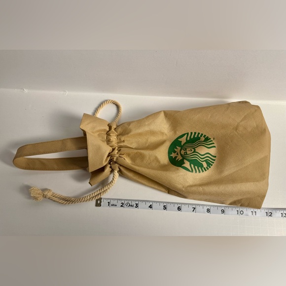Starbucks drawstring gift bag Tumbler NOT included - Picture 6 of 8